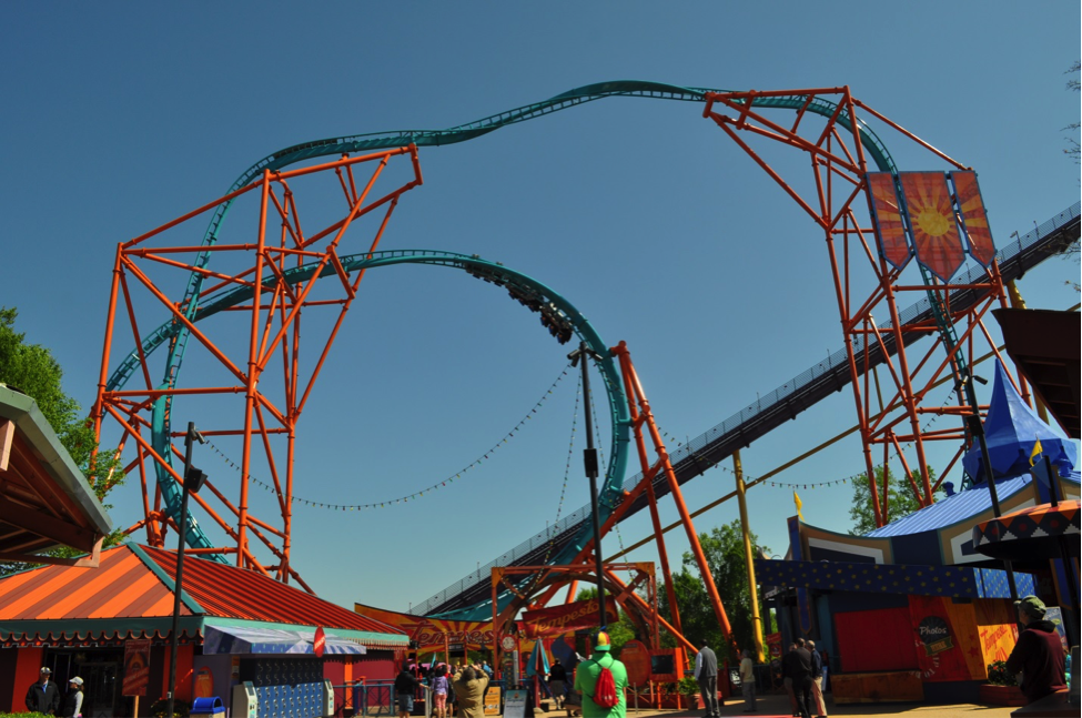 Busch Gardens Williamsburg Roller Coasters - Travel Trail Sail